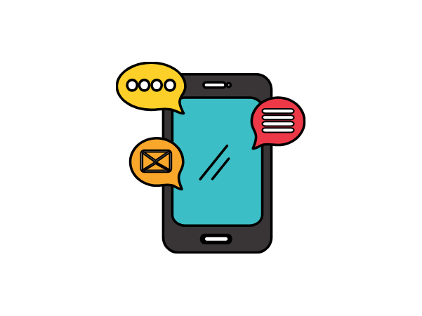Text or email